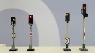 Ks Signal der DB und Hl Signal der DR [upl. by Eliathan]