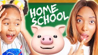 HOME SCHOOL CONFINEMENT ROUTINE ÉCOLE à la MAISON COURS  ACTIVITÉS 🏠📚 [upl. by Schertz961]