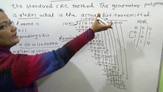 CRC in Computer Network  Cyclic Redundancy Check  Example Computer Network [upl. by Diao]