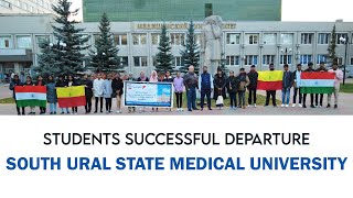 SOUTH URAL STATE MEDICAL UNIVERSITY  STUDENTS SUCCESSFUL DEPARTURE  RUSSIA  DOCTOR DREAMS [upl. by Adolf]