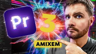 3 TECHNIQUES POUR MONTER TES VIDÉOS COMME AMIXEM 🔥 Tuto Premiere Pro [upl. by Barbaresi]