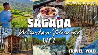 Day 2  3 DAYS IN SAGADA  EXPENSES CALCULATOR  COMPLETE TRAVEL GUIDE Joiners 🇵🇭 4K [upl. by Maribelle]