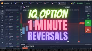 IQ Option 1 Minute Reversal  Extreme Signals Indicator [upl. by Fi]