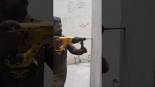 DeWalt hammer drill machine charging review viralvideo [upl. by Oilime]