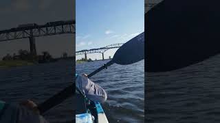 Kayaking at Interstate 10 amp Calcasieu River of Lake Charles Louisiana [upl. by Carmelina222]