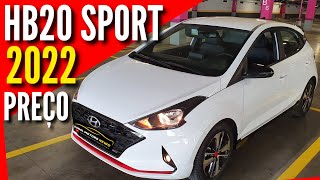 HYUNDAI HB20 SPORT 2022  PREÇO ATUALIZADO  HB20 2022 [upl. by Ytsenoh]