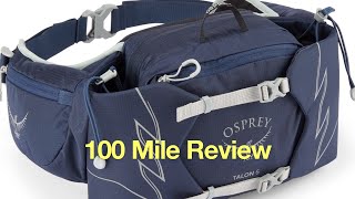 Osprey Talon 6 Review Tempest 6  Hiking Waistpack Review [upl. by Grados583]