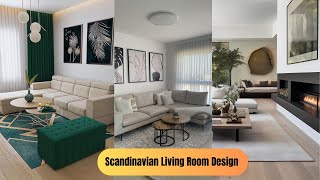 Scandinavian Living Room Design [upl. by Glynn]