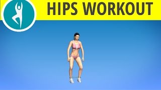 Hips and Thighs Workout for Women  Exercise with Elastic Band [upl. by Lrad]