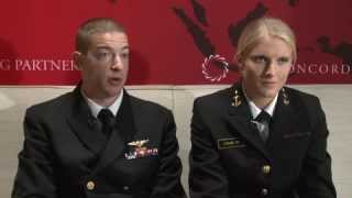 Concordia P3 Interview US Naval Academy Cadets [upl. by Enneite535]