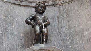 Manneken Pis símbolo de Bruselas [upl. by Poole396]