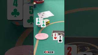 A DOOZY of a hand😵‍💫♠️ poker pokerlife [upl. by Haidej]