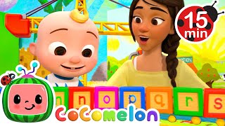 ABC Learning Song with Building Blocks  CoComelon  Songs and Cartoons  Best Videos for Babies [upl. by Ardiedak]