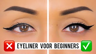 EYELINER VOOR BEGINNERS TIPS Makkelijk en snel eyeliner aanbrengen ShelingBeauty [upl. by Malony585]