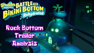 Battle For Bikini Bottom Rehydrated Welcome To Rock Bottom Trailer Analysis [upl. by Renny65]