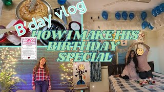 Best Way To Surprise Your Husband at home  Birthday Surprise Planning  Birthday Decor Ideas home [upl. by Avrenim]