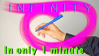 Infinity Basic penspinning trick for beginners Learn How to Spin A Pen  In Only 1 Minute [upl. by Arndt]