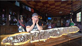 THE BIGGEST CHEESESTEAK CHALLENGE I HAVE EVER TRIED  Joel Hansen [upl. by Kathi]