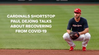 Cardinals shortstop Paul DeJong talks about recovering from COVID19 [upl. by Amr292]