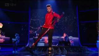 Justin Bieber  Mistletoe HD Live at X Factor UK 2011 [upl. by Llenrub189]