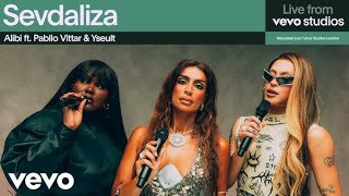 SEVDALIZA  ALIBI  Live From Vevo Studios ft PABLLO VITTAR YSEULT [upl. by Glenna]