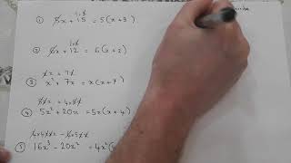 How to factorise single brackets Golden rules how to visualise factoring [upl. by Namlas]