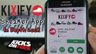 Kixify Sneaker App In Depth Look [upl. by Yellas353]