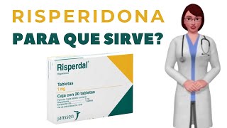 RISPERIDONA que es risperidona y para que sirve cuando y como tomar risperidona 1 mg Risperdal [upl. by Inohs700]