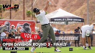 2023 World Long Drive Mesquite Vol II  Open Division Round 3  Finals [upl. by Leclair715]