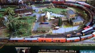 Santa Fe N Scale Layout [upl. by Tabitha423]