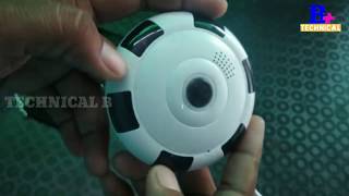 V380 Fish eye Panoramic Camera में होगा सबकुछ रिकार्ड [upl. by Glick]