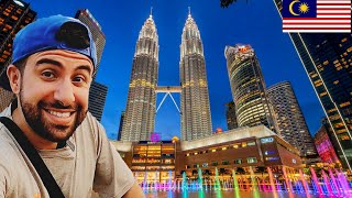 The Best of Kuala Lumpur Touring Suria KLCC Mall at Petronas Towers [upl. by Parhe75]