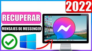 ✅Como recuperar mensajes borrados de messenger desde la computadora [upl. by Yurik]