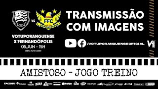 Votuporanguense x Fernandópolis  Amistoso Jogo Treino AO VIVO 05062024 [upl. by Clippard492]