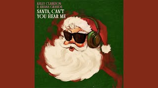 Kelly Clarkson amp Ariana Grande  Santa Cant You Hear Me Instrumental with Backing Vocals [upl. by Prowel]