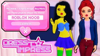 DRESS TO IMPRESS But CUSTOM THEMES with IBellaYT [upl. by Enialb230]