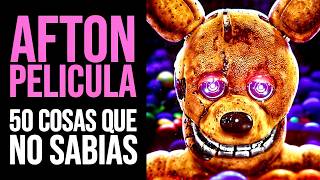 FNAF LA PELICULA 50 Cosas que NO SABÍAS del HOMBRE MORADO  Curiosidades [upl. by Ahsyia932]