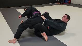 Back Take from Underhook Dela Riva Guard  Advanced Class [upl. by Reynolds]