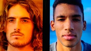 TSITSIPAS VS AUGERALIASSIME PARIS MASTERS 2023 ROUND 32 SCOREBOARD [upl. by Elcarim]