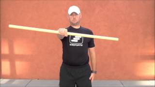 E3Sports  Specialization Exercises Supination amp Pronation with Dowel [upl. by Roobbie]