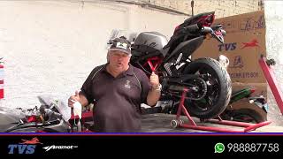 MOTOCICLETA TVS APACHE 310RR BS6 ABS 2021 LIMA PERU MARTIN ARANDA ARAMOT SAC [upl. by Alford]