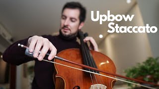 UPBOW STACCATO Lesson  Learn the Basics for this AWESOME Bow Stroke SUBS ESPPOR [upl. by Audie]