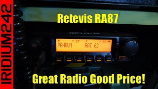 Sturdy Affordable Mobile GMRS Radio  Retevis RA87 GMRS Mobile 40W [upl. by Euqininod480]