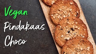 Vegan Pindakaas Choco Koekjes met Vegan Bakker Lisa Jansen aka Taartenvanjansen [upl. by Beghtol]