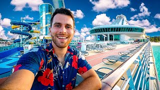 Boarding Royal Caribbean’s Adventure Of The Seas In 2021  First Cruise In Over A Year [upl. by Anirat]