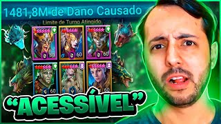 COMO MONTAR TIME INFINITY PARA HIDRA E GANHAR O HIDRA CLASH  Raid Shadow Legends [upl. by Juieta351]