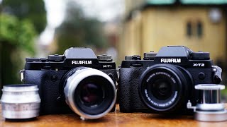 FANTASTIC Affordable Fujis Fujifilm XT1 and XT2  Compared [upl. by Clementis]