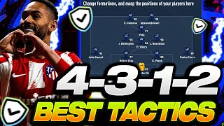 FIFA 22  AWESOME TIKI TAKA FORMATION 4312 Best Custom Tactics and Instructions [upl. by Vastah]