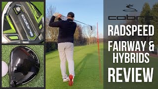 COBRA RADSPEED FAIRWAYS amp HYBRIDS REVIEW [upl. by Hayyim]