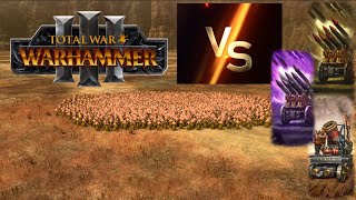 Which of the Artilleries is Best at Taking Out Clumped Flagellants in Total War Warhammer 3 [upl. by Tegdig764]